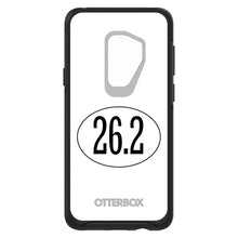 DistinctInk™ OtterBox Symmetry Series Case for Apple iPhone / Samsung Galaxy / Google Pixel - White 26.2 Oval Marathon Run