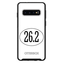 DistinctInk™ OtterBox Symmetry Series Case for Apple iPhone / Samsung Galaxy / Google Pixel - White 26.2 Oval Marathon Run