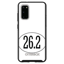 DistinctInk™ OtterBox Symmetry Series Case for Apple iPhone / Samsung Galaxy / Google Pixel - White 26.2 Oval Marathon Run