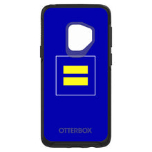 DistinctInk™ OtterBox Symmetry Series Case for Apple iPhone / Samsung Galaxy / Google Pixel - Blue Yellow Equality Symbol