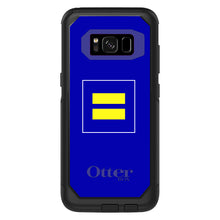 DistinctInk™ OtterBox Commuter Series Case for Apple iPhone or Samsung Galaxy - Blue Yellow Equality Symbol