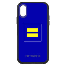 DistinctInk™ OtterBox Symmetry Series Case for Apple iPhone / Samsung Galaxy / Google Pixel - Blue Yellow Equality Symbol