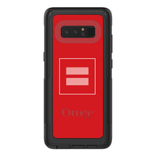 DistinctInk™ OtterBox Commuter Series Case for Apple iPhone or Samsung Galaxy - Red Pink Equality Symbol