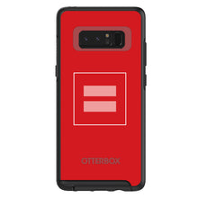DistinctInk™ OtterBox Symmetry Series Case for Apple iPhone / Samsung Galaxy / Google Pixel - Red Pink Equality Symbol