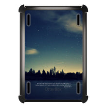 DistinctInk™ OtterBox Defender Series Case for Apple iPad / iPad Pro / iPad Air / iPad Mini - Night Sky Lake Jeremiah 29:11