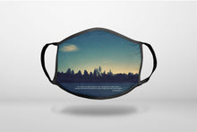 Night Sky Lake Jeremiah 29:11 - 3-Ply Reusable Soft Face Mask Covering, Unisex, Cotton Inner Layer
