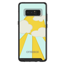 DistinctInk™ OtterBox Symmetry Series Case for Apple iPhone / Samsung Galaxy / Google Pixel - Blue Yellow Sun Sky Clouds