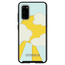 DistinctInk™ OtterBox Symmetry Series Case for Apple iPhone / Samsung Galaxy / Google Pixel - Blue Yellow Sun Sky Clouds