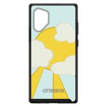 DistinctInk™ OtterBox Symmetry Series Case for Apple iPhone / Samsung Galaxy / Google Pixel - Blue Yellow Sun Sky Clouds