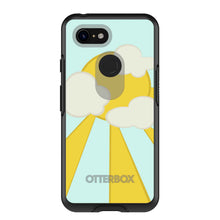 DistinctInk™ OtterBox Symmetry Series Case for Apple iPhone / Samsung Galaxy / Google Pixel - Blue Yellow Sun Sky Clouds