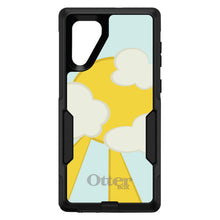 DistinctInk™ OtterBox Commuter Series Case for Apple iPhone or Samsung Galaxy - Blue Yellow Sun Sky Clouds