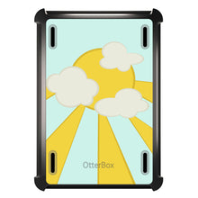 DistinctInk™ OtterBox Defender Series Case for Apple iPad / iPad Pro / iPad Air / iPad Mini - Blue Yellow Sun Sky Clouds