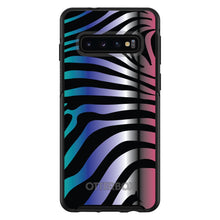 DistinctInk™ OtterBox Symmetry Series Case for Apple iPhone / Samsung Galaxy / Google Pixel - Black Pink Teal Blue Zebra
