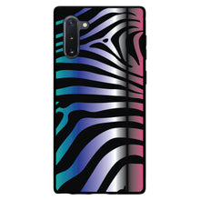 DistinctInk® Hard Plastic Snap-On Case for Apple iPhone or Samsung Galaxy - Black Pink Teal Blue Zebra