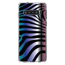 DistinctInk® Clear Shockproof Hybrid Case for Apple iPhone / Samsung Galaxy / Google Pixel - Black Pink Teal Blue Zebra