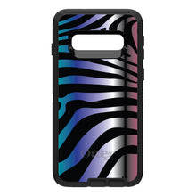 DistinctInk™ OtterBox Defender Series Case for Apple iPhone / Samsung Galaxy / Google Pixel - Black Pink Teal Blue Zebra