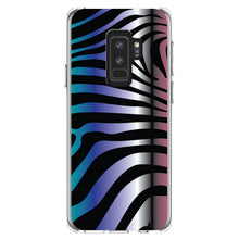 DistinctInk® Clear Shockproof Hybrid Case for Apple iPhone / Samsung Galaxy / Google Pixel - Black Pink Teal Blue Zebra
