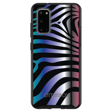 DistinctInk™ OtterBox Symmetry Series Case for Apple iPhone / Samsung Galaxy / Google Pixel - Black Pink Teal Blue Zebra