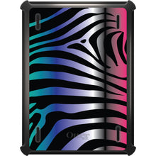 DistinctInk™ OtterBox Defender Series Case for Apple iPad / iPad Pro / iPad Air / iPad Mini - Black Pink Teal Blue Zebra