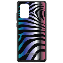DistinctInk™ OtterBox Symmetry Series Case for Apple iPhone / Samsung Galaxy / Google Pixel - Black Pink Teal Blue Zebra