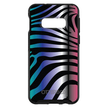 DistinctInk™ OtterBox Symmetry Series Case for Apple iPhone / Samsung Galaxy / Google Pixel - Black Pink Teal Blue Zebra