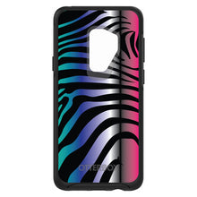 DistinctInk™ OtterBox Symmetry Series Case for Apple iPhone / Samsung Galaxy / Google Pixel - Black Pink Teal Blue Zebra