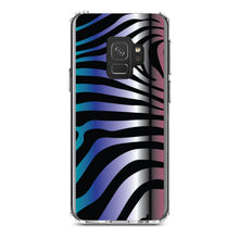 DistinctInk® Clear Shockproof Hybrid Case for Apple iPhone / Samsung Galaxy / Google Pixel - Black Pink Teal Blue Zebra