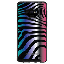 DistinctInk™ OtterBox Symmetry Series Case for Apple iPhone / Samsung Galaxy / Google Pixel - Black Pink Teal Blue Zebra