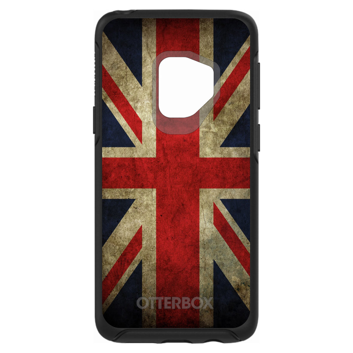Red White Blue British Flag Old OtterBox Symmetry Case for iPhone & Galaxy, view 8