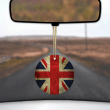 Red White Blue British Flag Old Ceramic Ornament