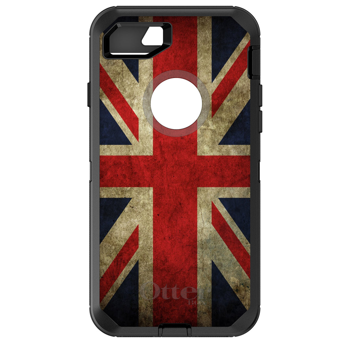 Red White Blue British Flag Old OtterBox Defender Case for iPhone & Galaxy
