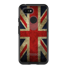 DistinctInk™ OtterBox Symmetry Series Case for Apple iPhone / Samsung Galaxy / Google Pixel - Red White Blue British Flag Old