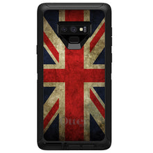 DistinctInk™ OtterBox Defender Series Case for Apple iPhone / Samsung Galaxy / Google Pixel - Red White Blue British Flag Old