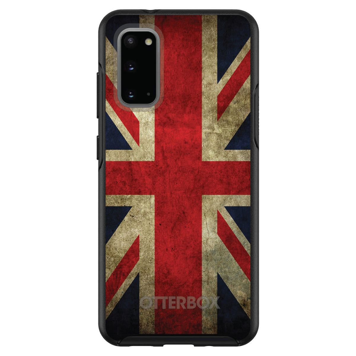 Red White Blue British Flag Old OtterBox Symmetry Case for iPhone & Galaxy, view 5