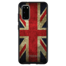 DistinctInk™ OtterBox Symmetry Series Case for Apple iPhone / Samsung Galaxy / Google Pixel - Red White Blue British Flag Old