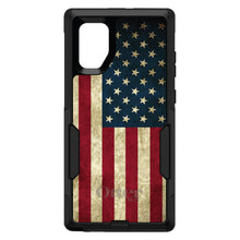 DistinctInk™ OtterBox Commuter Series Case for Apple iPhone or Samsung Galaxy - Red White Blue United States Flag Old