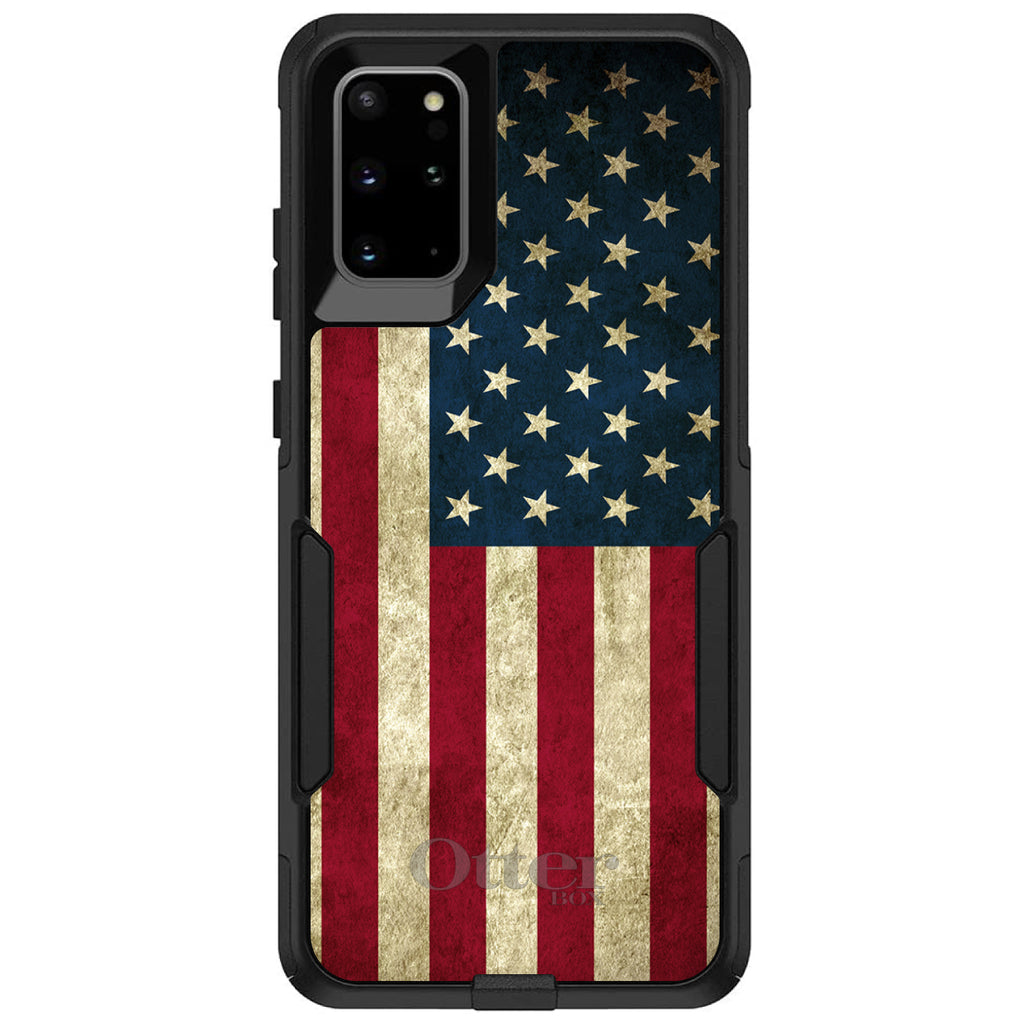 Red White Blue United States Flag Old OtterBox Commuter Case for iPhone & Galaxy, view 6