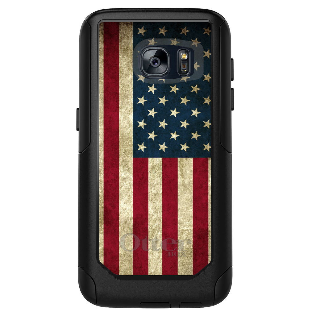 Red White Blue United States Flag Old OtterBox Commuter Case for iPhone & Galaxy, view 11