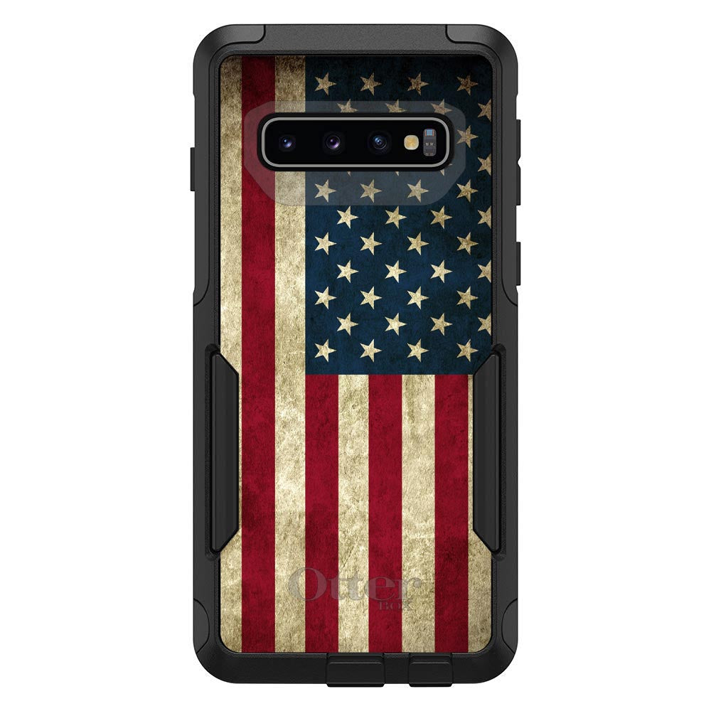Red White Blue United States Flag Old OtterBox Commuter Case for iPhone & Galaxy, view 7