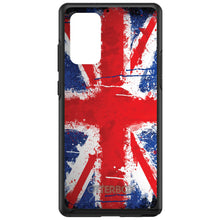 DistinctInk™ OtterBox Symmetry Series Case for Apple iPhone / Samsung Galaxy / Google Pixel - Red White Blue British Flag Graffiti