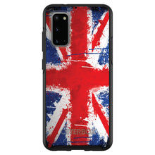DistinctInk™ OtterBox Symmetry Series Case for Apple iPhone / Samsung Galaxy / Google Pixel - Red White Blue British Flag Graffiti