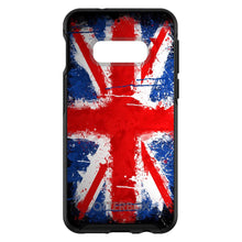 DistinctInk™ OtterBox Symmetry Series Case for Apple iPhone / Samsung Galaxy / Google Pixel - Red White Blue British Flag Graffiti