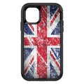 Red White Blue British Flag Weathered OtterBox Defender Case for iPhone & Galaxy, view 2
