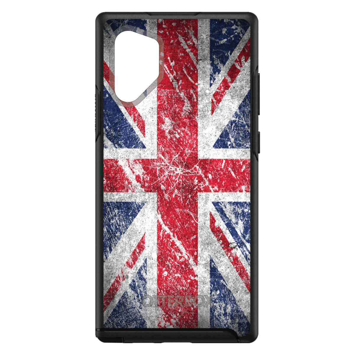 Red White Blue British Flag Weathered OtterBox Symmetry Case for iPhone & Galaxy, view 12
