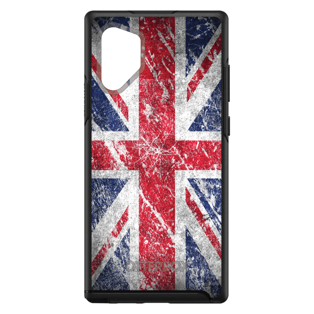Red White Blue British Flag Weathered OtterBox Symmetry Case for iPhone & Galaxy, view 11