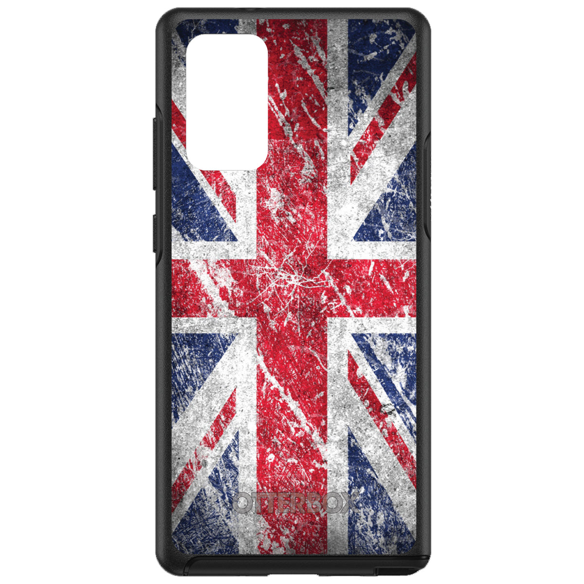 Red White Blue British Flag Weathered OtterBox Symmetry Case for iPhone & Galaxy, view 10