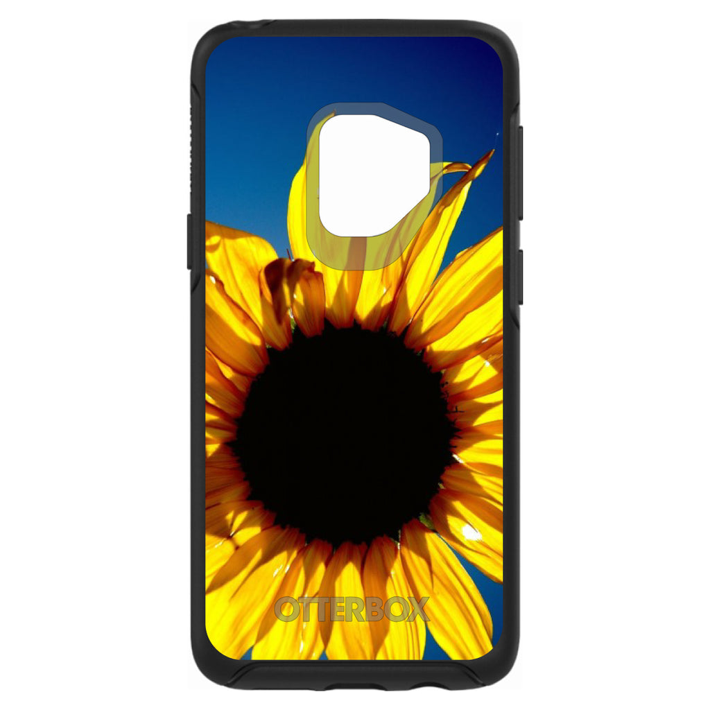 Blue Yellow Sunflower Sky OtterBox Symmetry Case for iPhone & Galaxy, view 8
