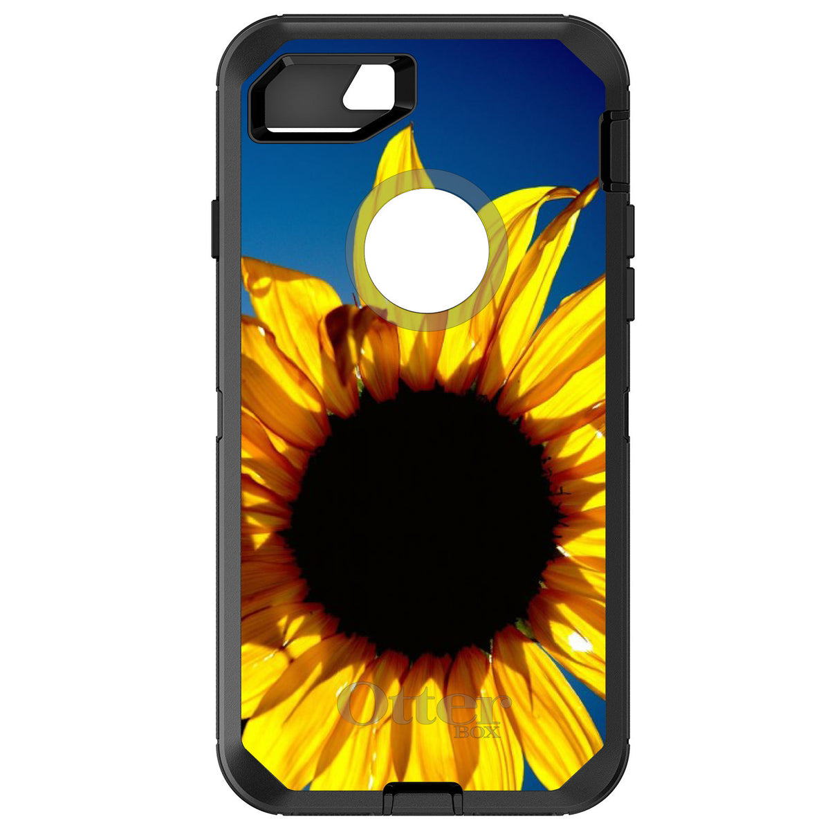 Blue Yellow Sunflower Sky OtterBox Defender Case for iPhone & Galaxy