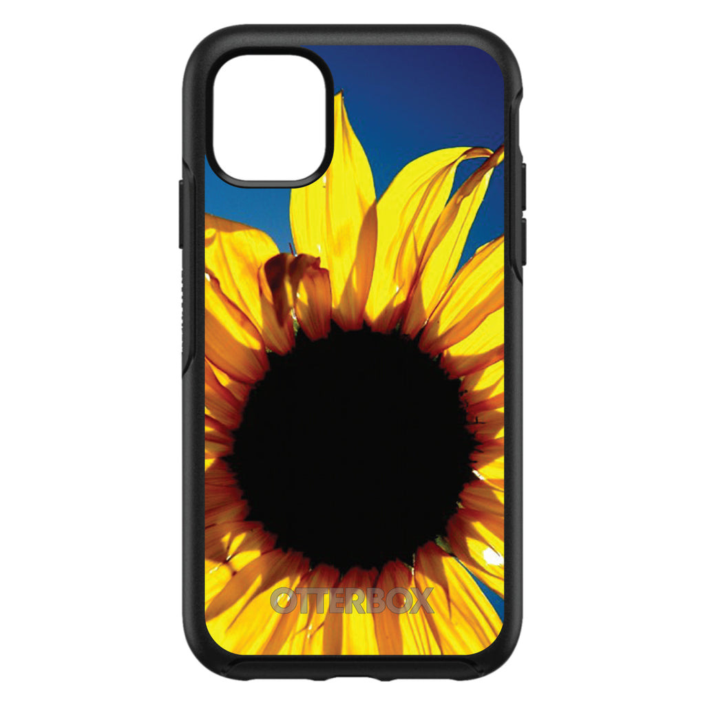 Blue Yellow Sunflower Sky OtterBox Symmetry Case for iPhone & Galaxy, view 3