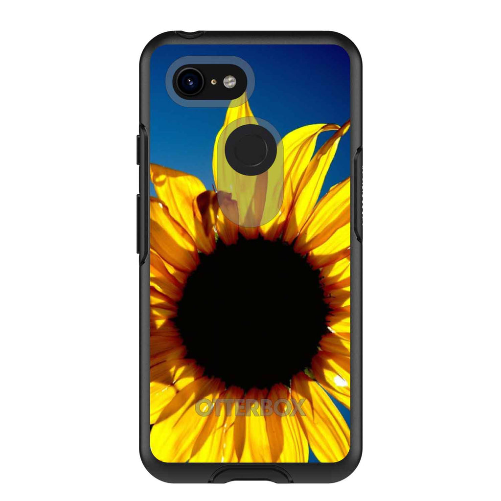 Blue Yellow Sunflower Sky OtterBox Symmetry Case for iPhone & Galaxy, view 15